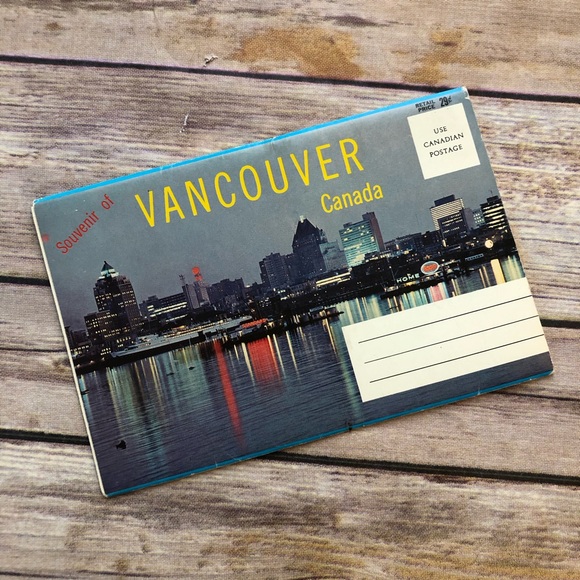 Vancouver Canada Photograph Panel Book Travel - Picture 1 of 5